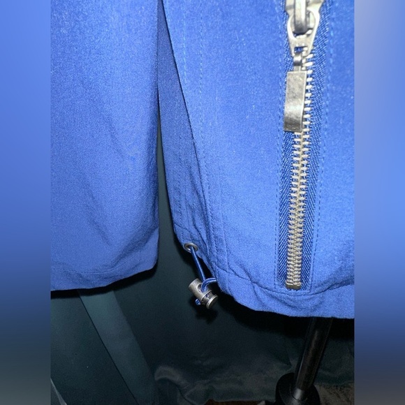 Zenergy by Chicos Navy Full Zipper Jacket Size M Rain Resistant - Picture 5 of 9